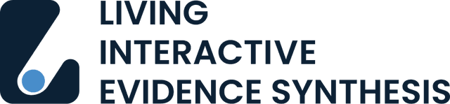 Living Interactive Evidence Synthesis